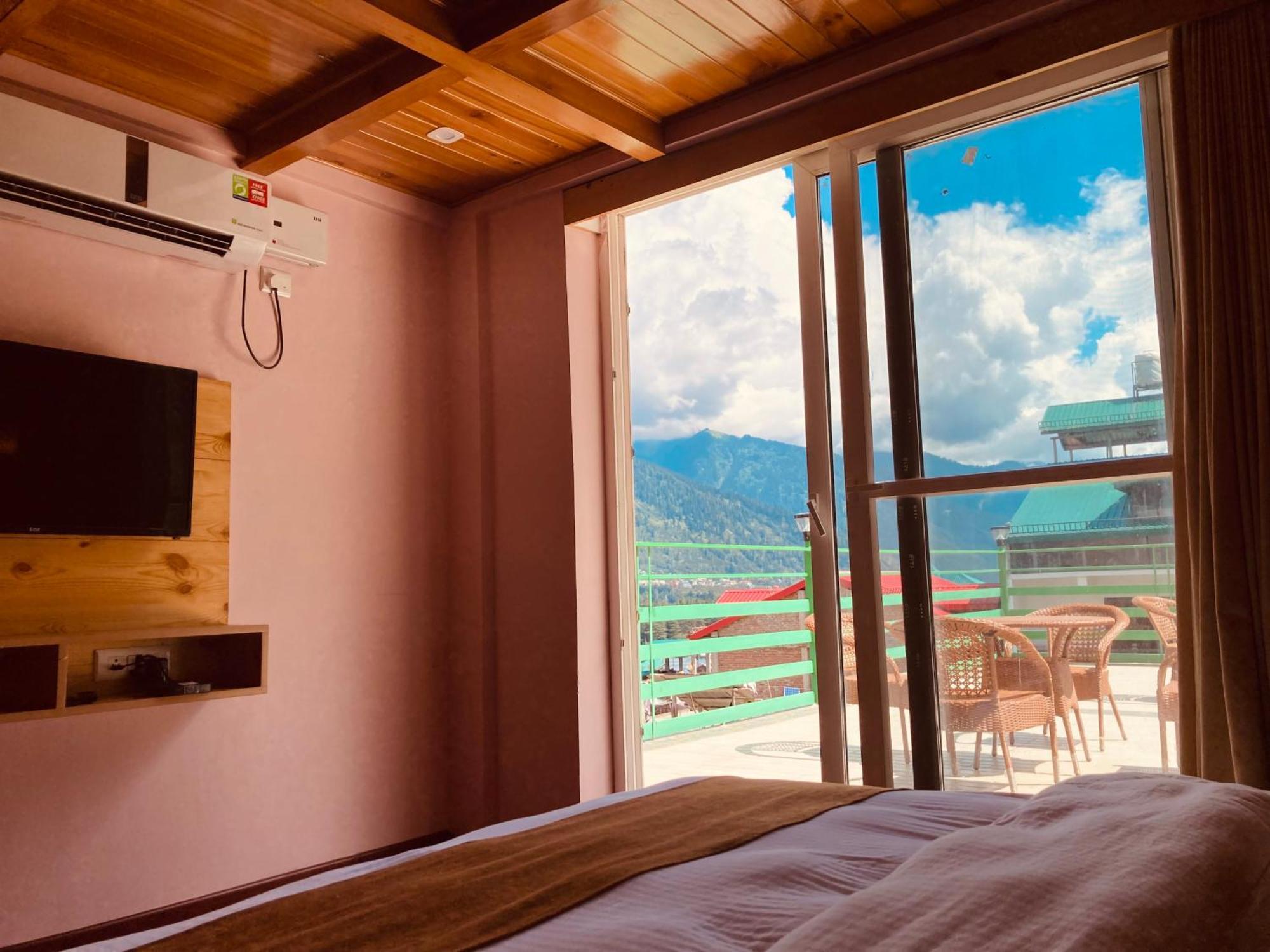 Tata Vista Resort Mall Road Manali - Centrally Heated & Air Cooled Ngoại thất bức ảnh